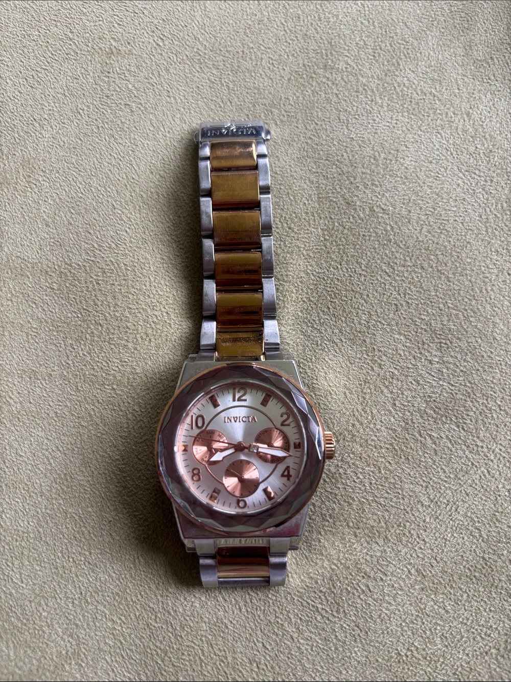 Invicta Angel Silver/Rose Gold Women’s Watch